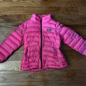 Kids Patagonia puffer jacket size 5/6